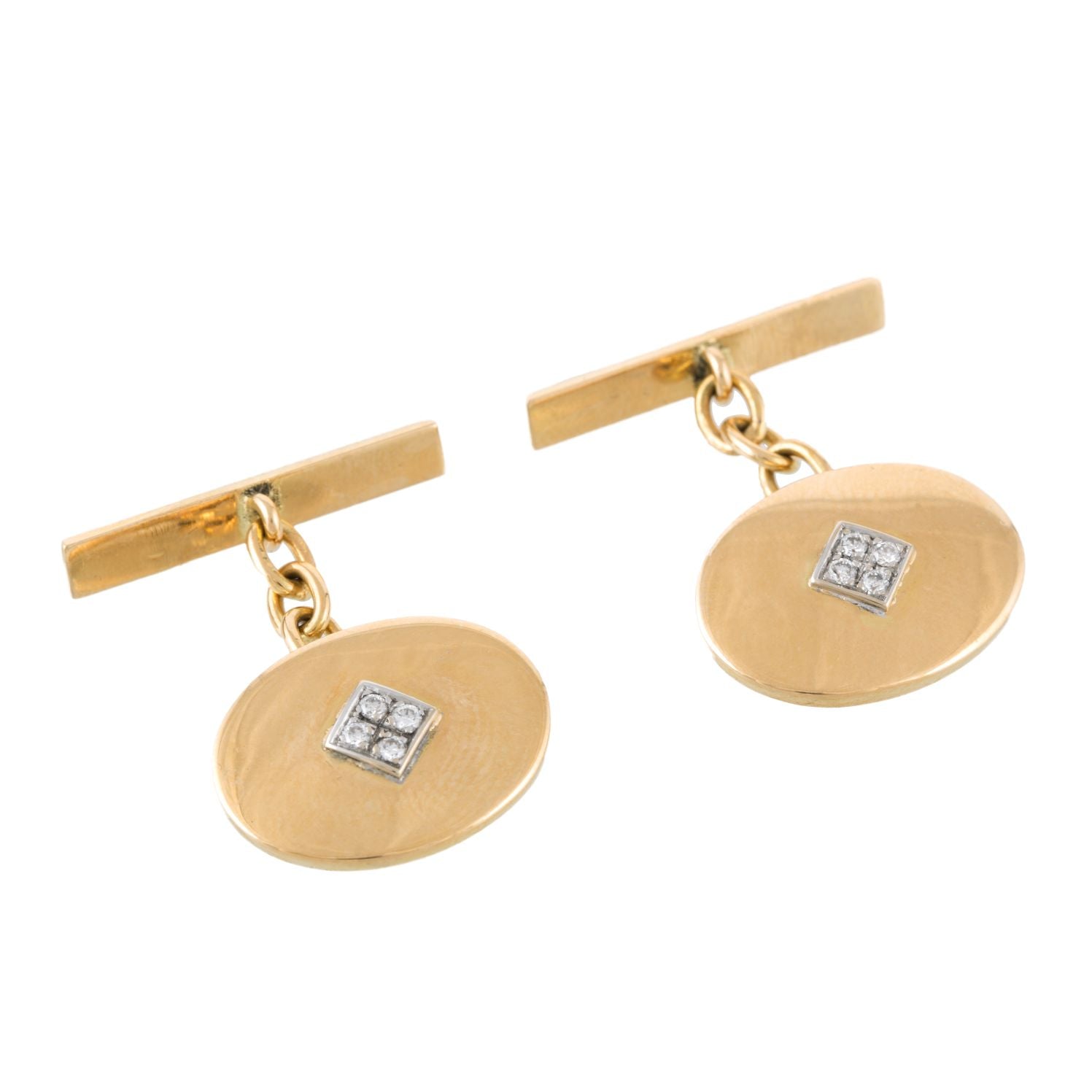 DIAMOND CUFFLINKS I