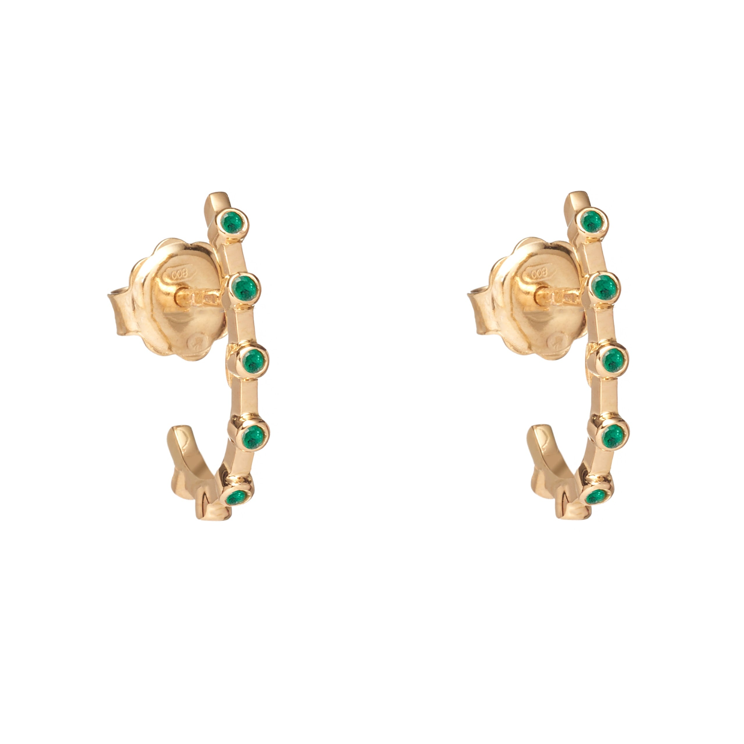 EARRINGS - EMERALDS