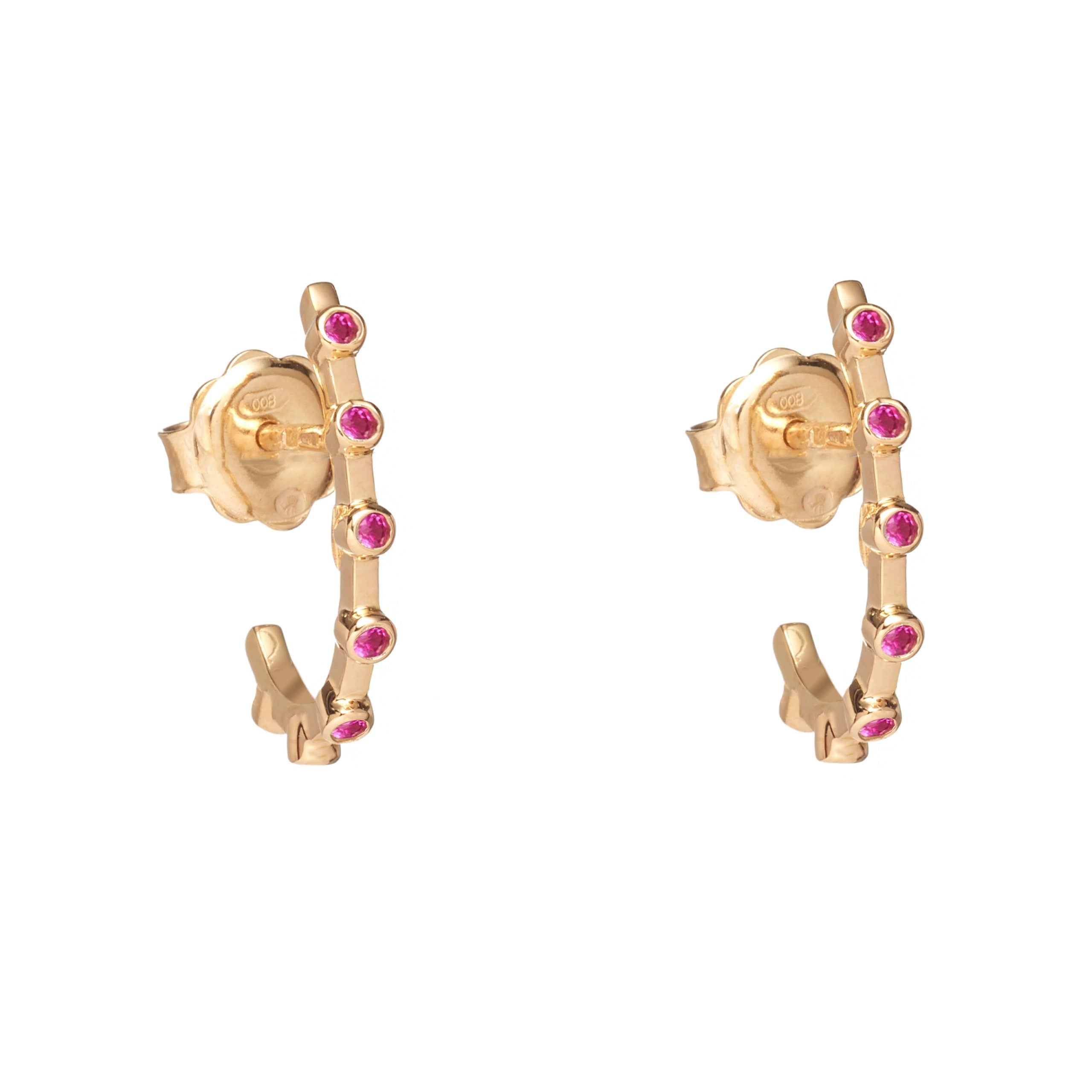 EARRINGS - RUBY