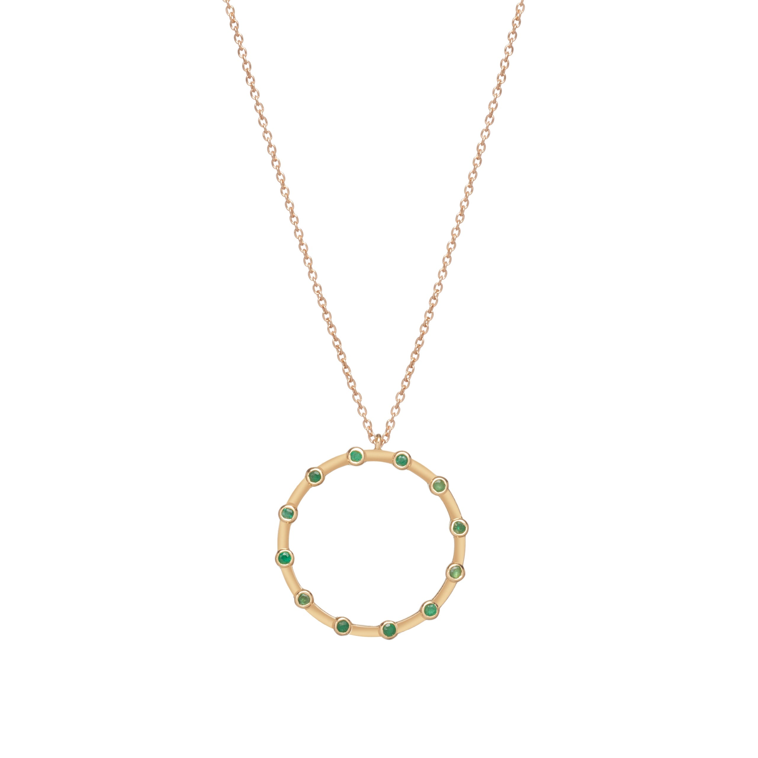 NECKLACE - EMERALDS