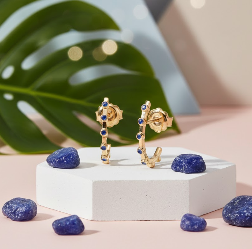 EARRINGS - SAPPHIRES